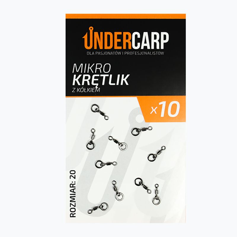 UnderCarp Micro karpinis suktukas su apskritimu juodas UC43