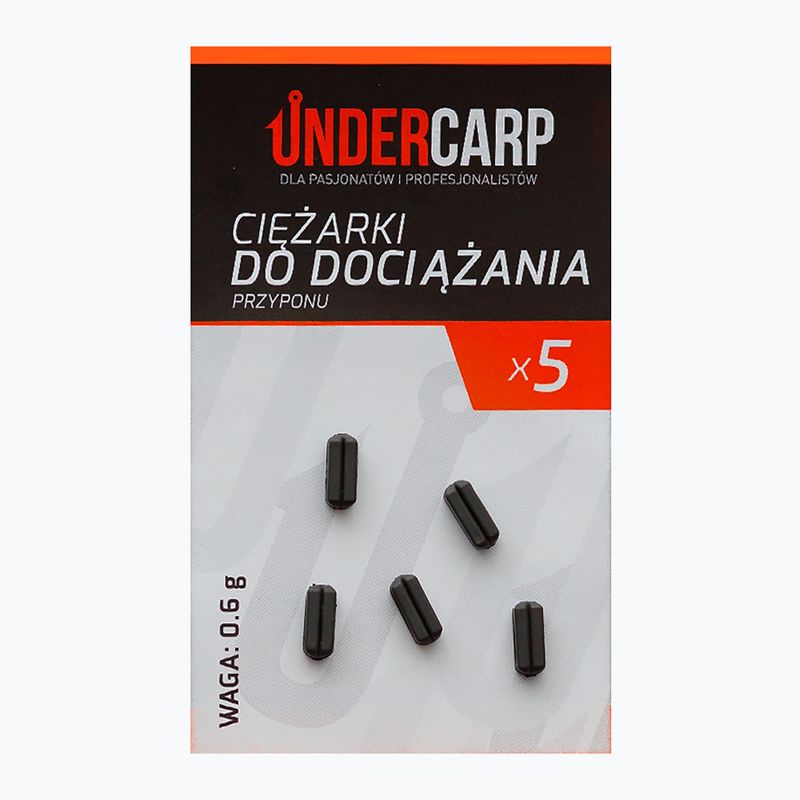 UnderCarp svarmenys 5 vnt. juodi UC407