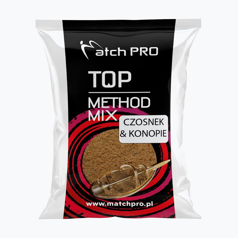 MatchPro Methodmix česnakų ir kanapių žūklės masalas 700 g 978310