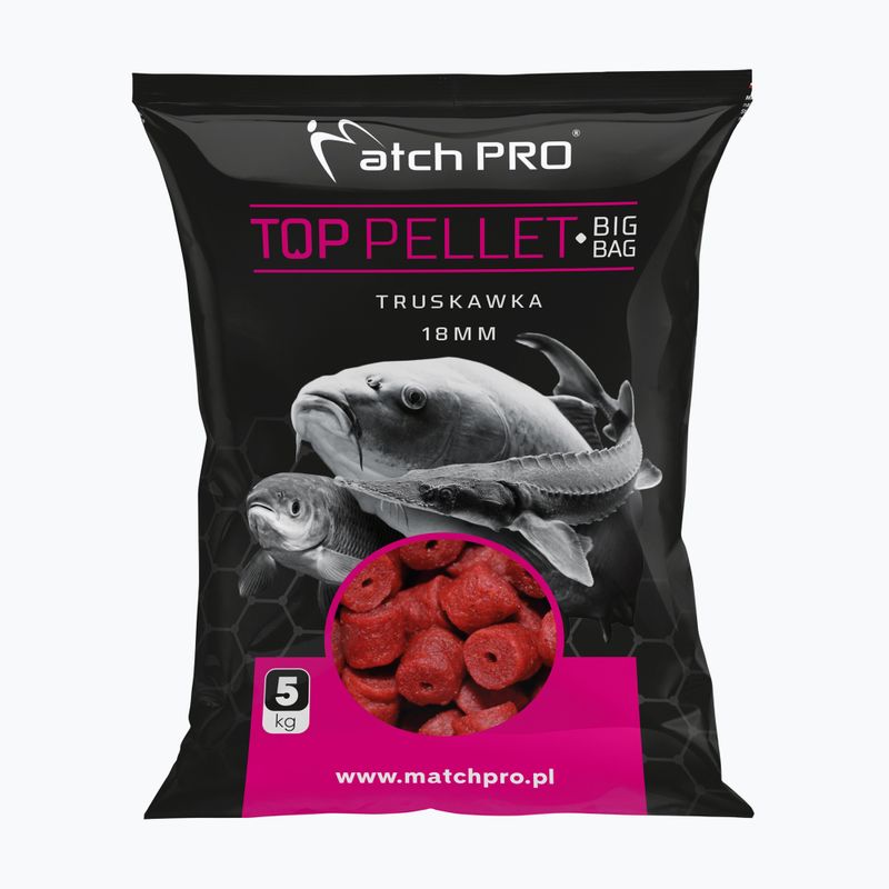 MatchPro karpių granulės Big Bag Strawberry 18mm 5kg 977057