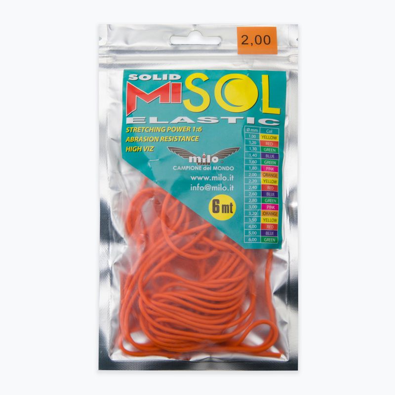 Milo Elastico Misol Solid 6 m stulpo amortizatorius oranžinis 606VV0097 D01