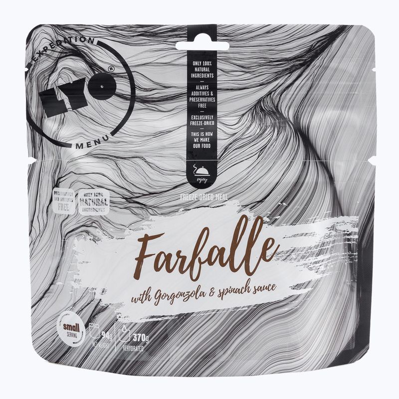 LYOFOOD Farfalle su špinatų ir sūrio padažu LF-7425