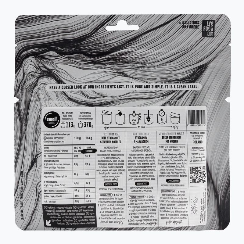 Liofilizuotas maistas LYOFOOD Strogonov LF-7470 2