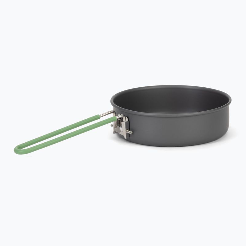 Turistinių indų rinkinys Rockland Travel Duo Anodized grey/green 4
