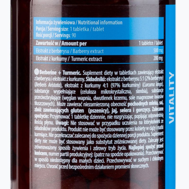 Berberinas+kurkuminas Essence virškinimo palaikymas 90 tablečių ESS/010 2