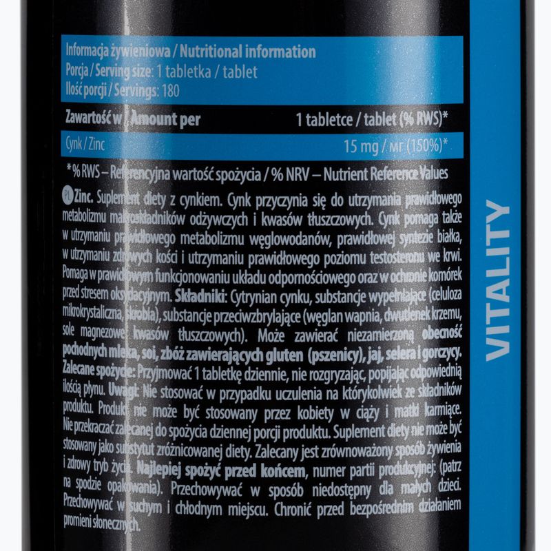Cinko citrato esencija 50 mg cinko 180 tablečių ESS/007 2