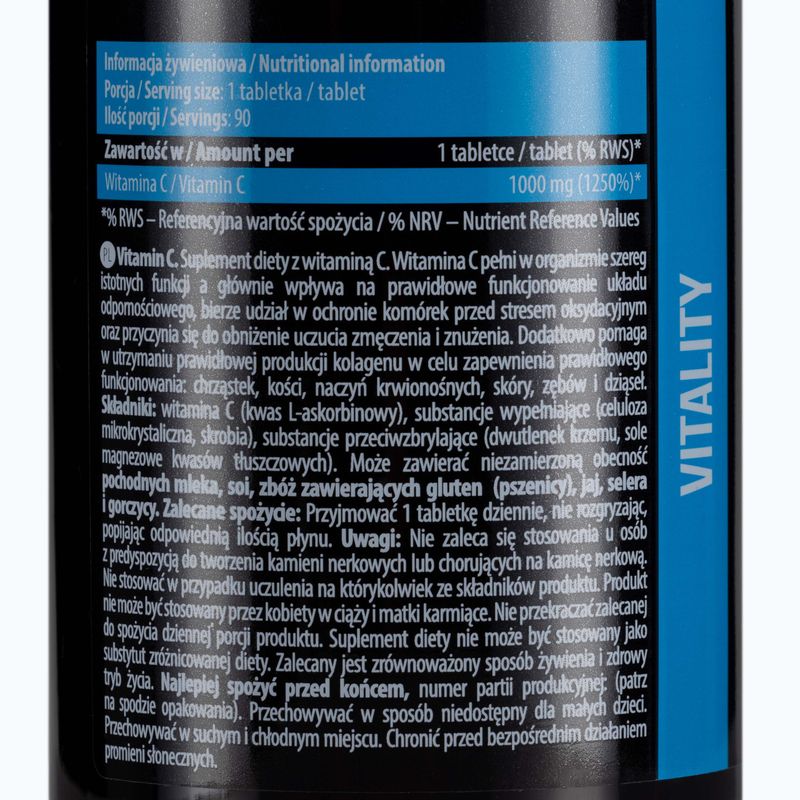 Vitaminas C Essence 1000 mg 90 tablečių ESS/072 2