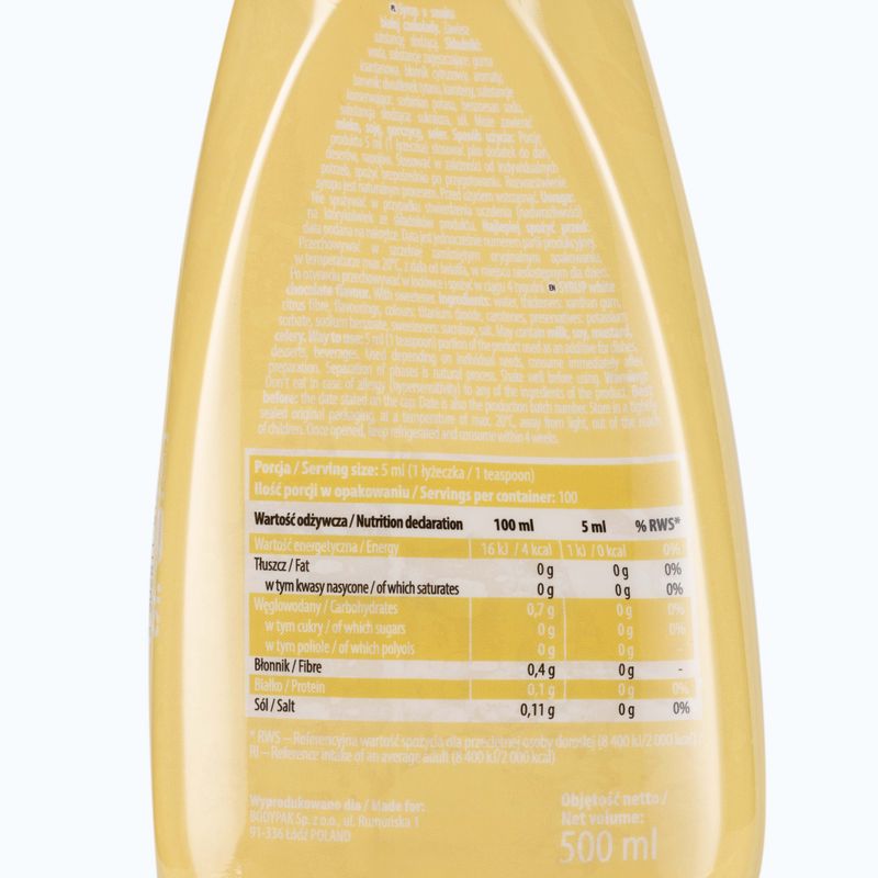 6PAK Sirupas ZERO 500 ml Baltojo šokolado padažas 2
