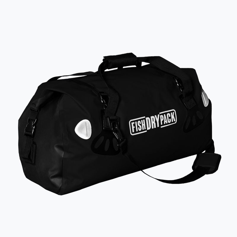 FishDryPack Duffel 50 L vandeniui atsparus krepšys, juodas FDP-DUFFEL50-BLA 7