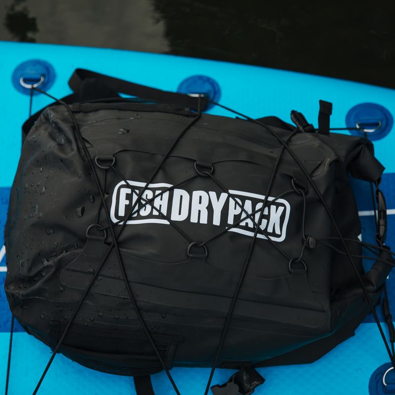 FishDryPack Explorer 20l neperšlampama kuprinė juoda FDP-EXPLORER20 8