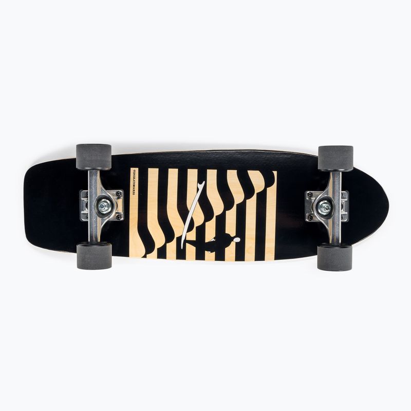 Fish Skateboards Alaia cruiser riedlentė juoda CR-ALA-SIL-BLA