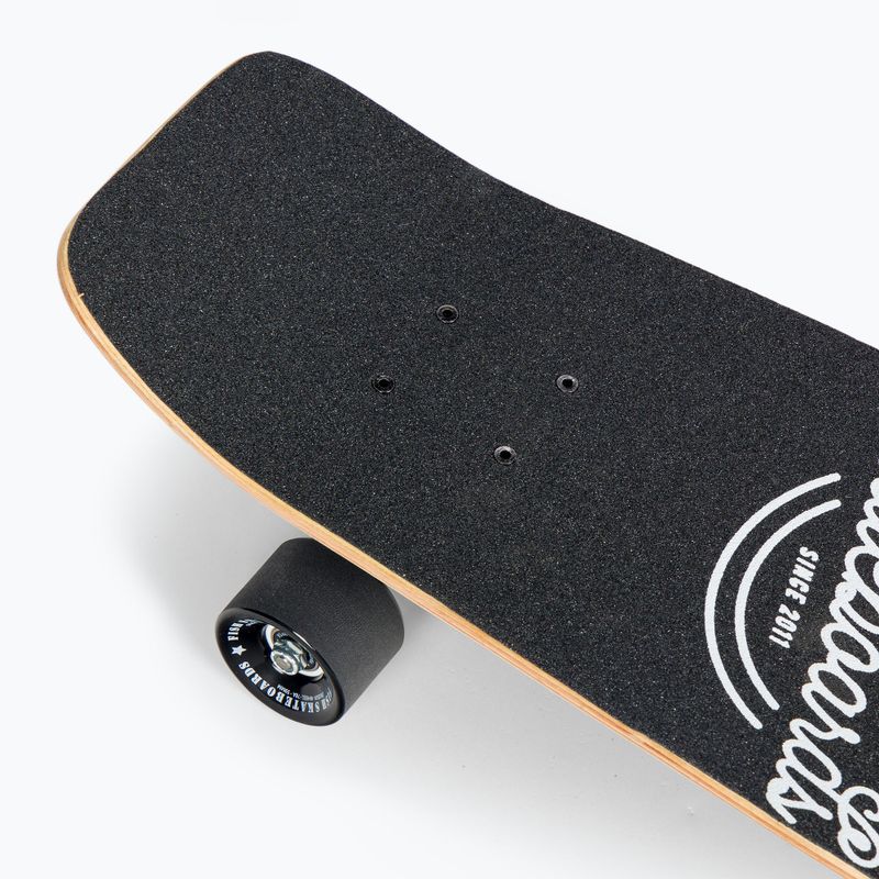 Fish Skateboards Alaia cruiser riedlentė juoda CR-ALA-SIL-BLA 6