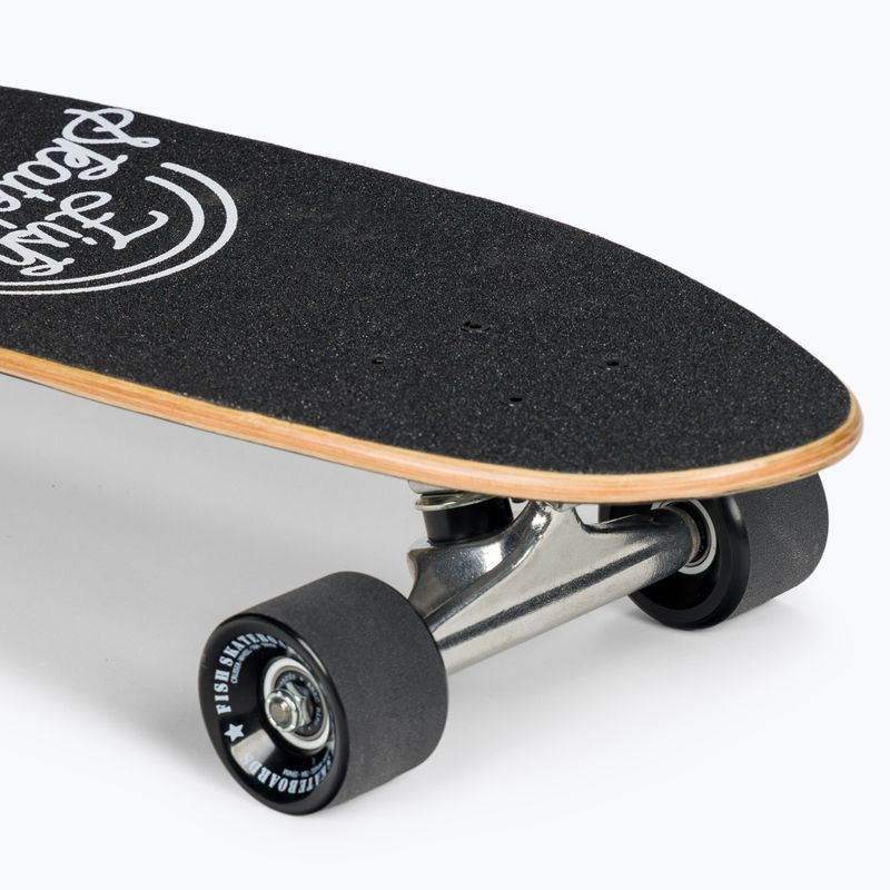 Fish Skateboards Alaia cruiser riedlentė juoda CR-ALA-SIL-BLA 7