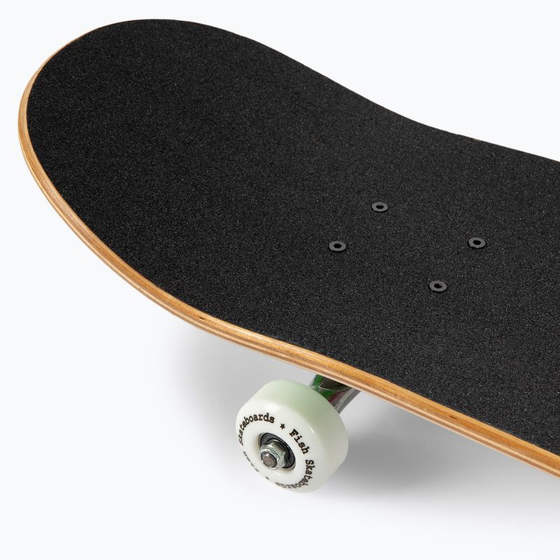 Fish Skateboards Emma Beginner 8.0 žalia klasikinė riedlentė 6