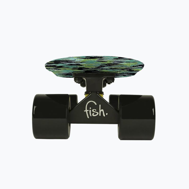 Fish Skateboards Print Camo green FS-FB-CAM-BLA-BLA riedlentė 9
