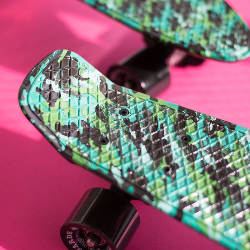 Fish Skateboards Print Camo green FS-FB-CAM-BLA-BLA riedlentė 13