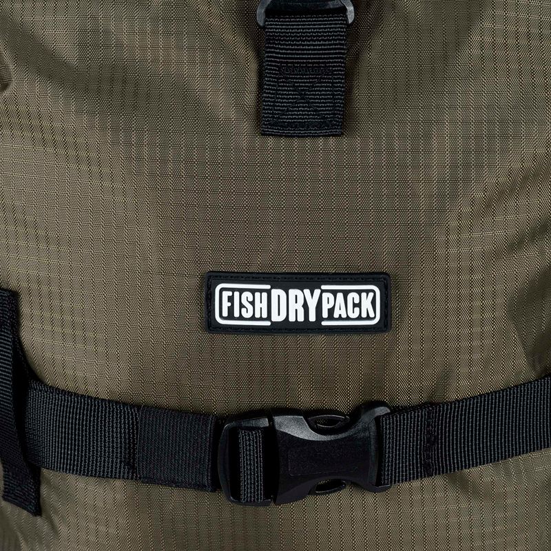 FishDryPack Sherpa 20l rudos spalvos neperšlampama kuprinė FDP-SHERP 4