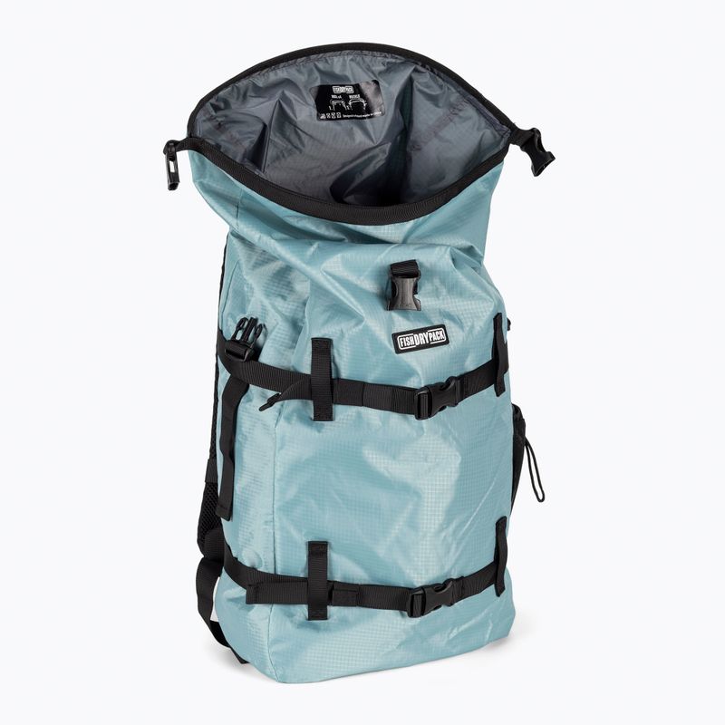 FishDryPack Sherpa 20l mėtų spalvos neperšlampama kuprinė FDP-SHERP 7