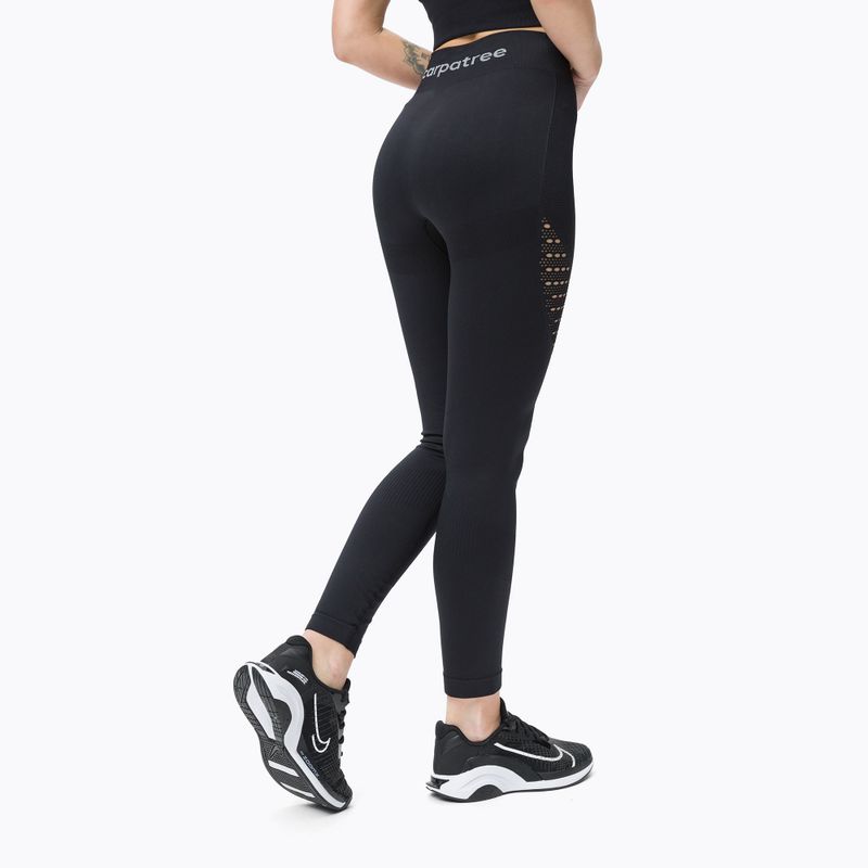Moteriškos Carpatree Phase Seamless Leggings juodos spalvos CP-PSL-B 3