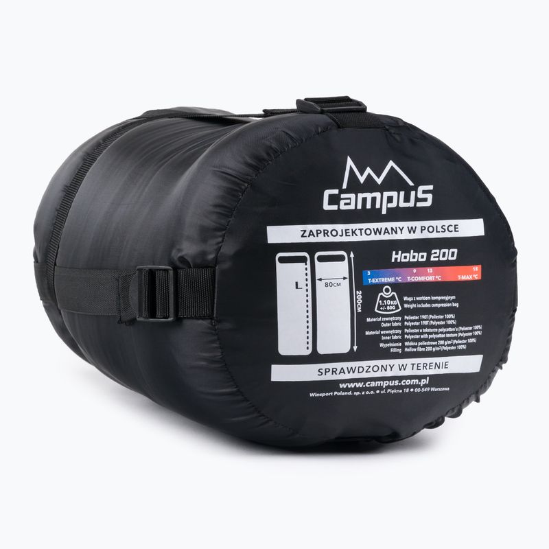 CampuS Hobo 200 miegmaišis juodas 7