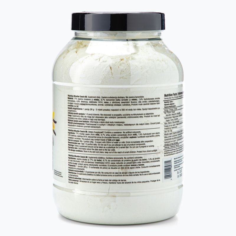 Micelinis kazeinas 7Nutrition Micellar Casein 1000 g Vanilla 2