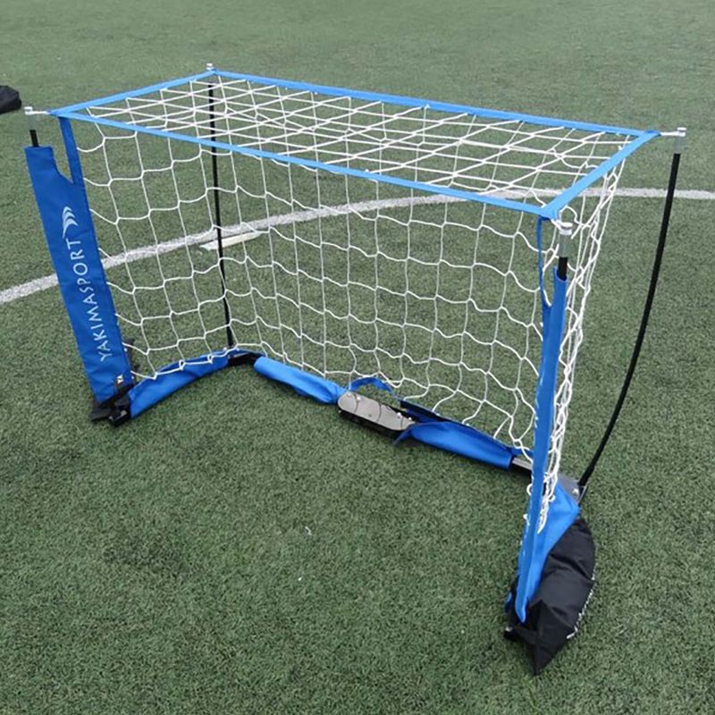 Yakimasport UNI futbolo vartai 120 x 80 cm mėlyni 100154