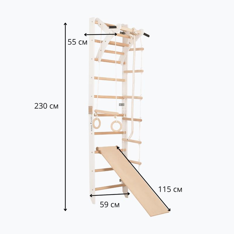Gimnastikos kopėčios RINAGYM SPR A+SLIDE 6