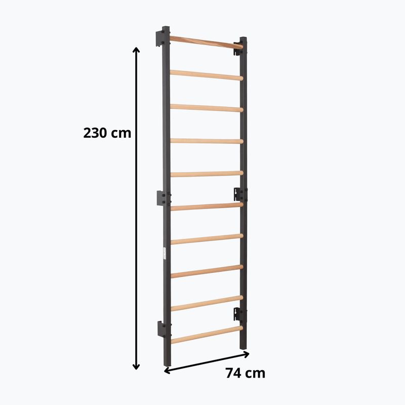 Gimnastikos kopetėlės RINAGYM Steel 1 graphit 9