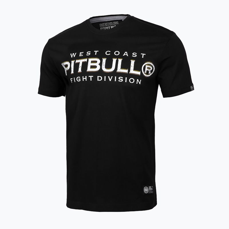 Pitbull West Coast vyriški marškinėliai Fight Club juodi