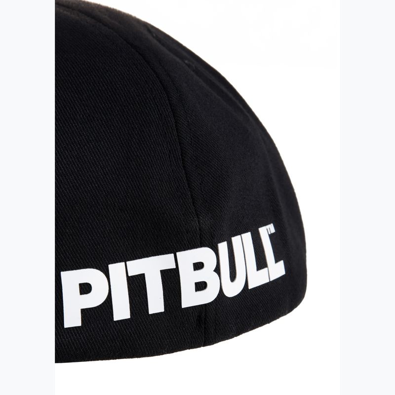 Vyriška kepuraitė su snapeliu Pitbull West Coast Full Cap New Logo white/black 4