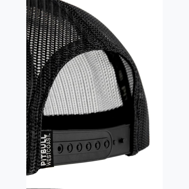 Žieminė kepurė Pitbull Classic Boxing white/black 5