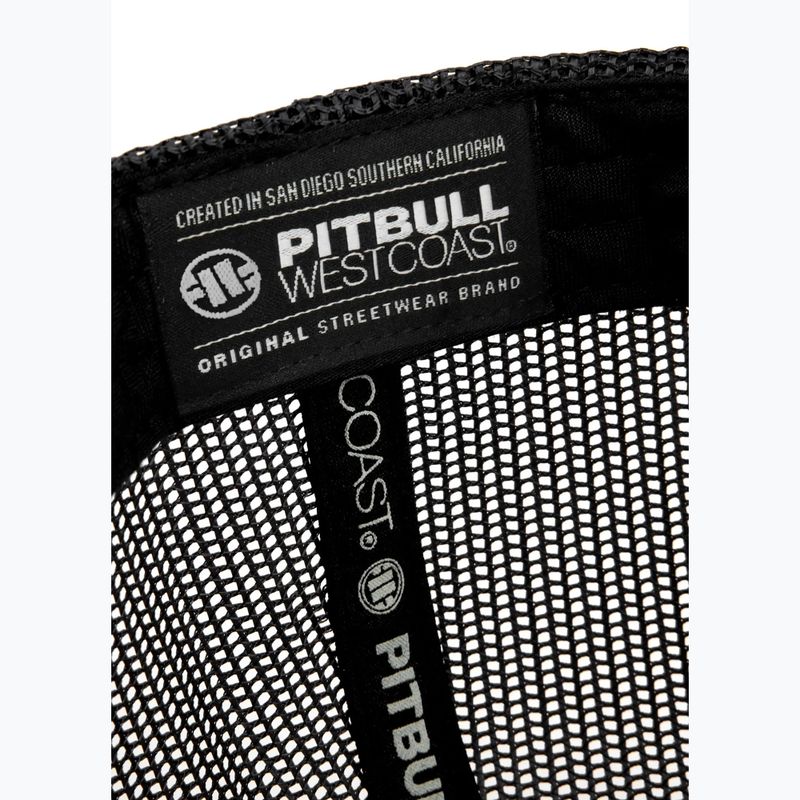 Pitbull Classic Boxing žieminė kepurė balta/juoda 6