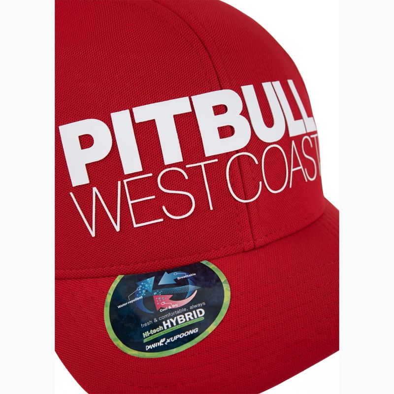 Kepuraitė su snapeliu Pitbull Snapback Seascape red 4