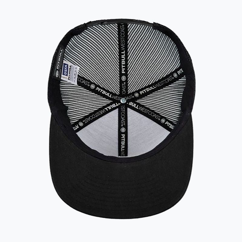 Kepuraitė su snapeliu Pitbull Mesh Snapback Dogs black 3