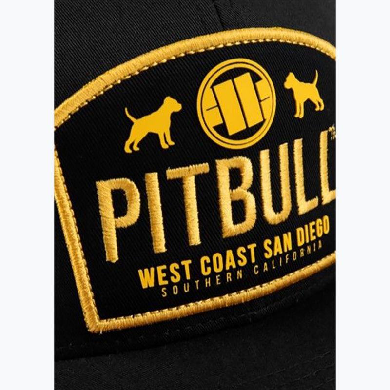 Kepuraitė su snapeliu Pitbull Mesh Snapback Dogs black 4
