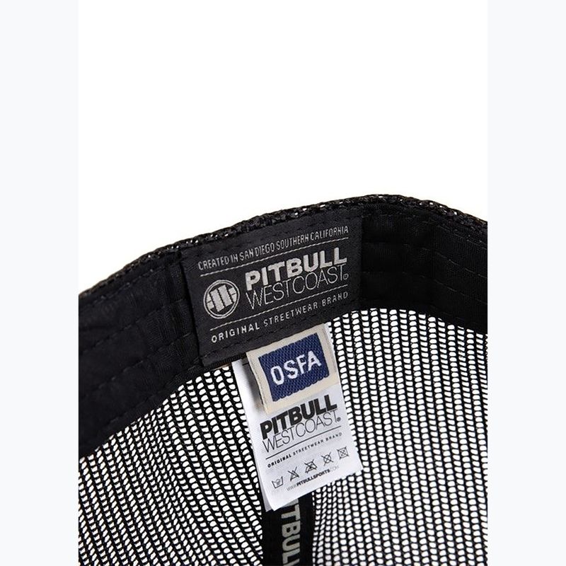 Kepuraitė su snapeliu Pitbull Mesh Snapback Dogs black 6