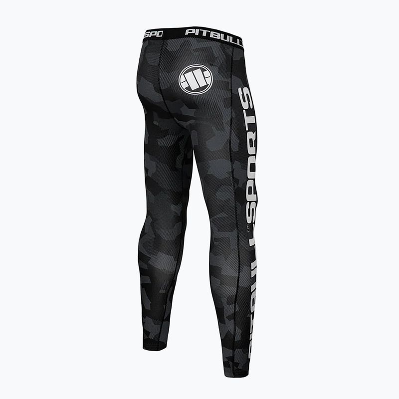 Pitbull West Coast vyriškos kelnės Compr Pants Dillard grey camo 2