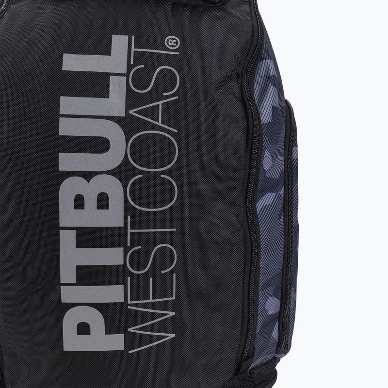 Pitbull West Coast Airway Big juoda/pilka vyriška kuprinė 4