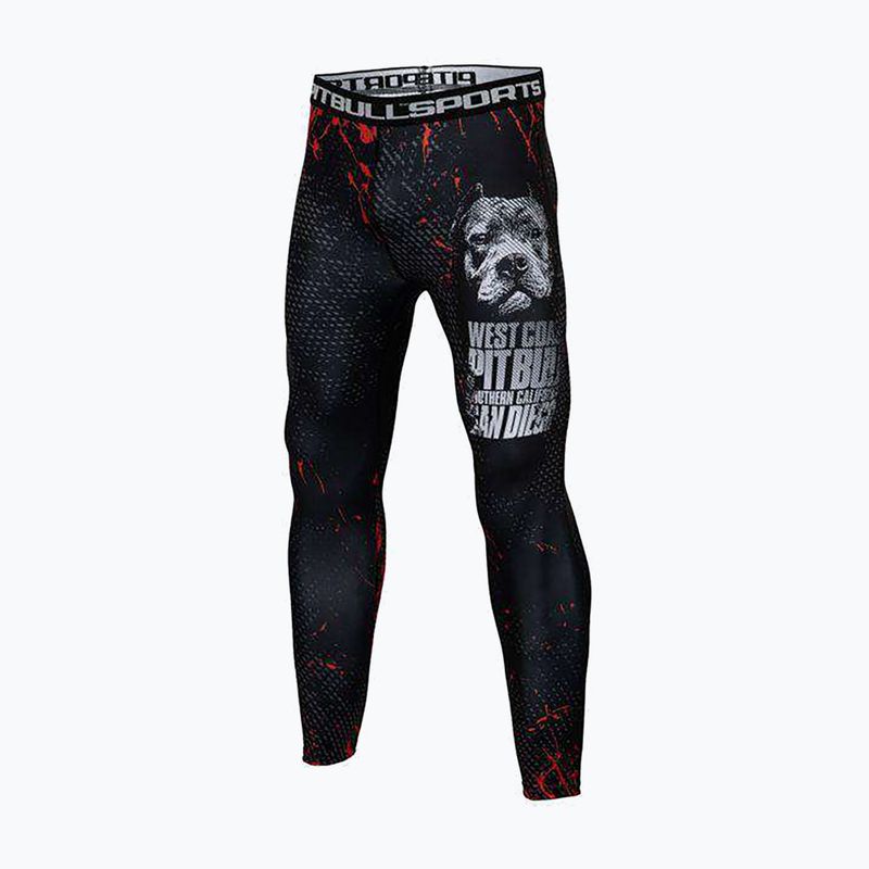 Pitbull West Coast vyriškos kelnės Compr Pants Blood Dog black