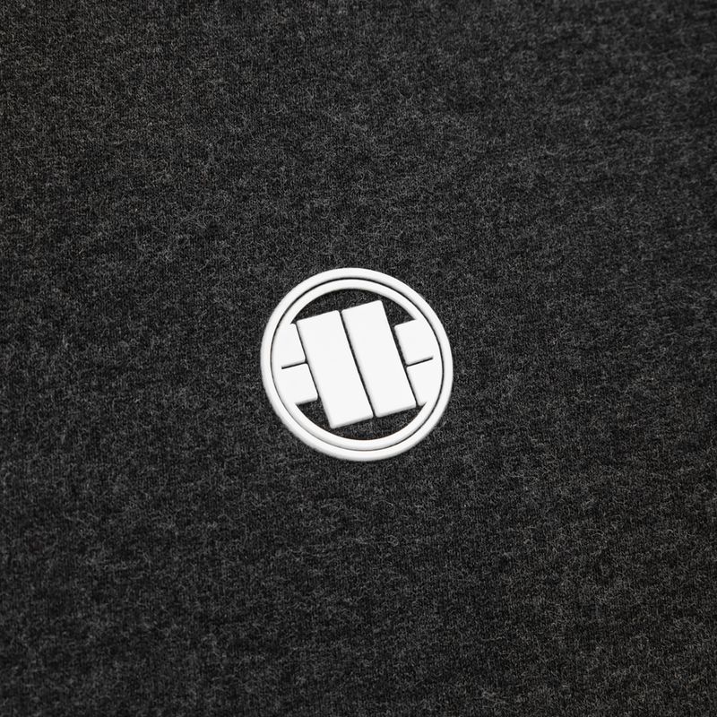 Vyriškas megztinis su gobtuvu Pitbull West Coast Small Logo 21 charcoal melange 3