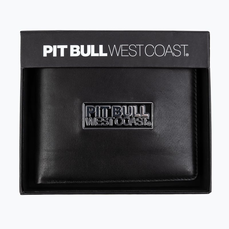 Pitbull West Coast vyriška piniginė Pitbull West Coast Original Leather Brant black 3