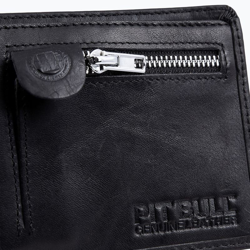 Pitbull West Coast vyriška piniginė Pitbull West Coast Original Leather Brant black 5