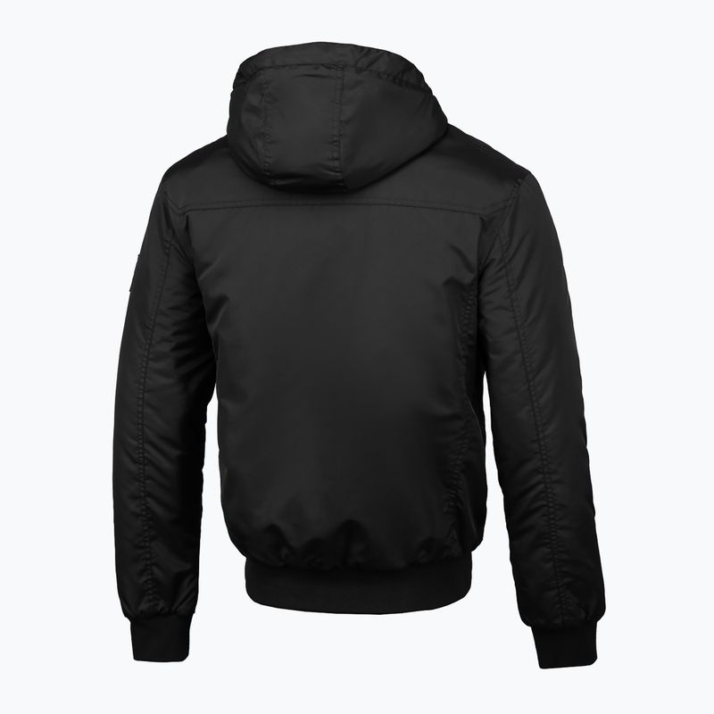 Pitbull West Coast vyriška žieminė striukė Spinnaker 2 Hooded black 2