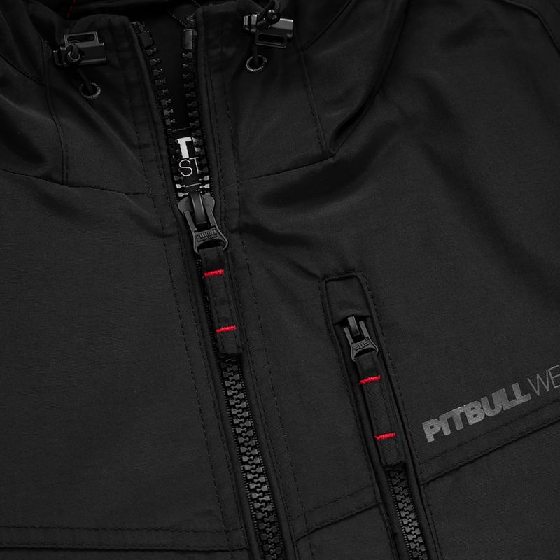 Pitbull West Coast vyriška žieminė striukė Spinnaker 2 Hooded black 3