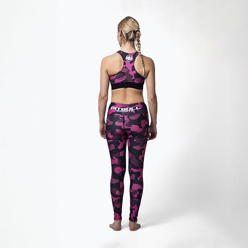 Pitbull West Coast moteriškos kelnės Compr Pants Dillard pink camo 6
