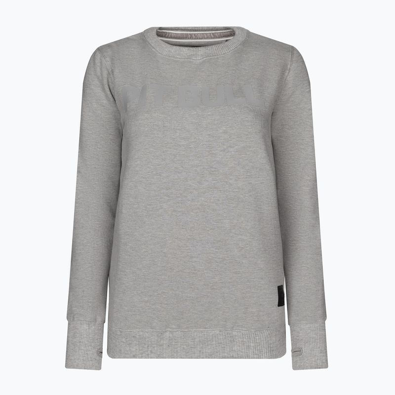 Moteriški Pitbull West Coast Crewneck džemperiai Seascape pilka/melanžinė
