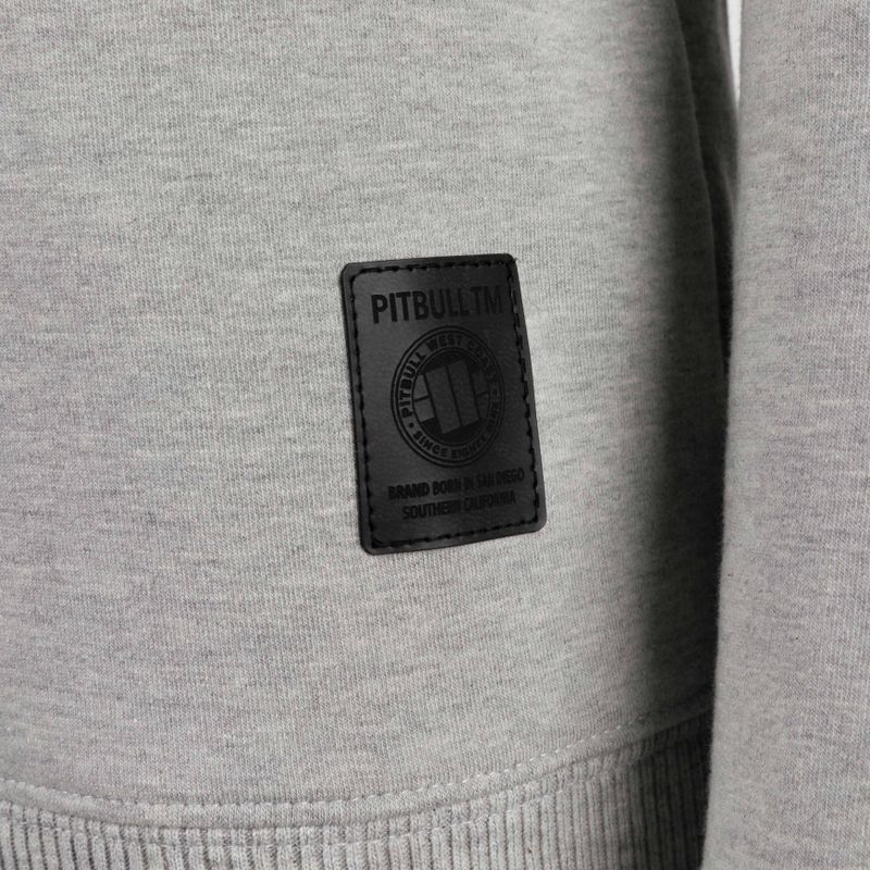 Moteriški Pitbull West Coast Crewneck džemperiai Seascape pilka/melanžinė 3