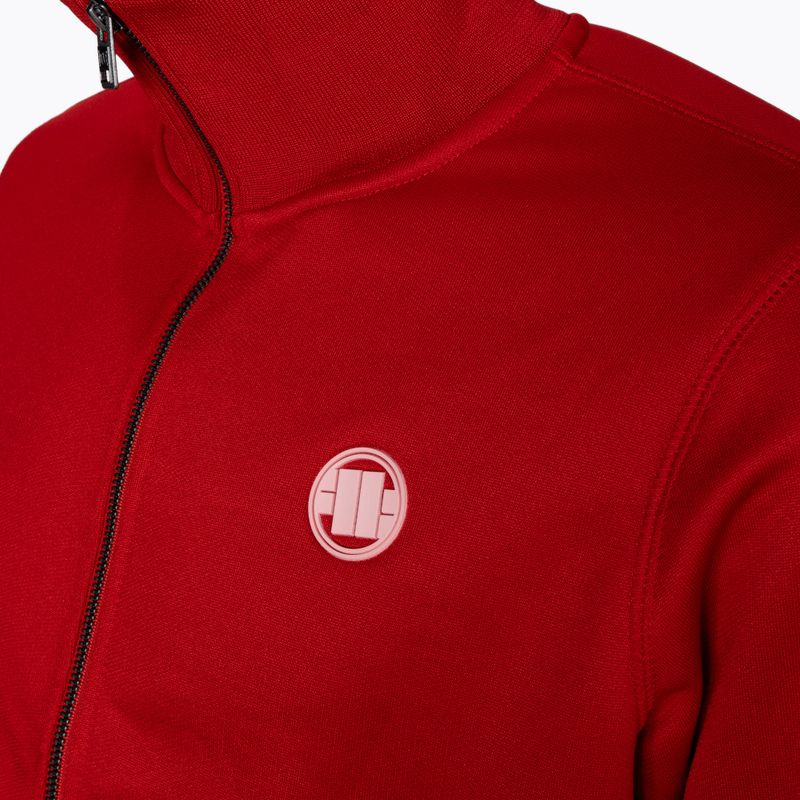Vyriški Pitbull West Coast Oldschool Track Small Logo džemperiai Red 3