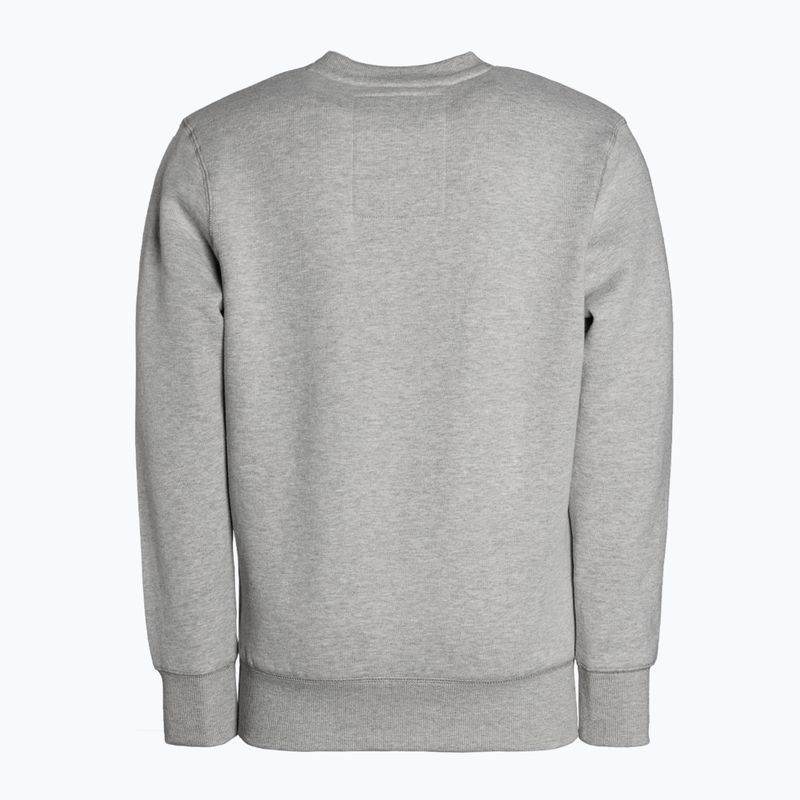 Vyriški Pitbull West Coast Crewneck Classic Boxing 21 pilkos/melsvos spalvos džemperis 2