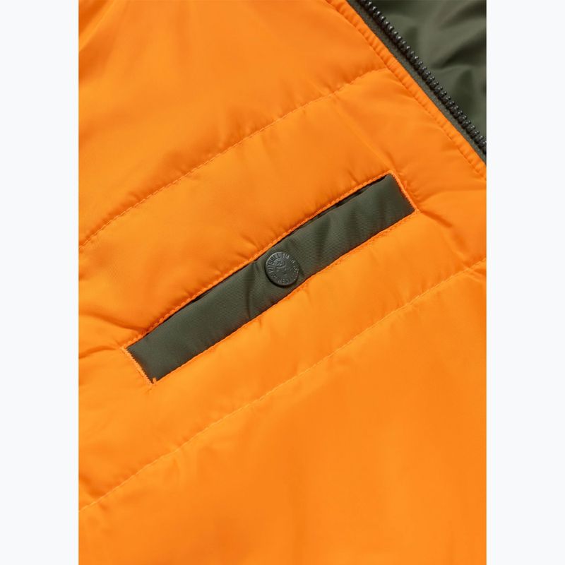 Vyriška striukė Pitbull Sherpa Hooded Bomber olive 13